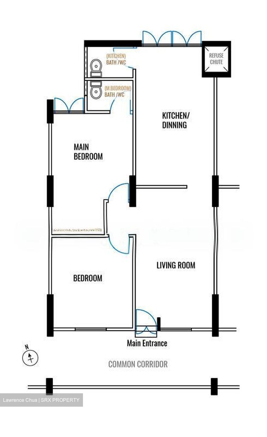 Blk 118 Kebun Baru Heights (Ang Mo Kio), HDB 3 Rooms #570099861